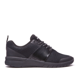 Supra Mens SCISSOR Low Top Shoes Black/black | US-78296